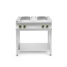 Elektrinė viryklė Kitchen Line, 4 kaitviėčių, ant atviro pagrindo, HENDI, Kitchen Line, 400V/10400W, 800x700x(H)900mm