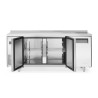 Šaldomas stalas su 3 durelėmis 1800x600x800mm