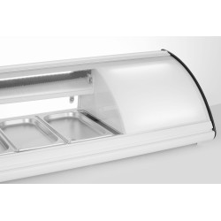 Sušių vitrina 5x GN 1/3, Arktic, 230V/160W, 445x1307x(H)327mm