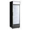 Vienų durų baro šaldytuvas su apšviečiamu skydeliu, Arktic, 254L, Juodas, 230V/250W, 578x605x(H)1980mm