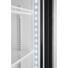 Vienų durų baro šaldytuvas su apšviečiamu skydeliu, Arktic, 254L, Juodas, 230V/250W, 578x605x(H)1980mm