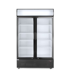 Šaldymo spinta 2 stiklo durų 750 l talpos