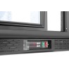 Trejų stumdomų durų baro šaldytuvas , Arktic, 254L, Juodas, 230V/160W, 1350x520x(H)865mm