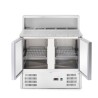 2 durų šaldytuvo stalas su antstatu ir granito stalviršiu, Arktic, 146L, 230V/145W, 700x900x(H)1070mm