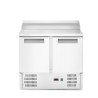 2 durų šaldytuvo stalas su antstatu, Arktic, 146L, 230V/143W, 700x900x(H)990mm