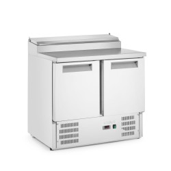 2 durų šaldytuvo stalas su antstatu, Arktic, 146L, 230V/143W, 700x900x(H)990mm