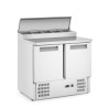 2 durų šaldytuvo stalas su antstatu, Arktic, 146L, 230V/143W, 700x900x(H)990mm