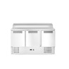 3 Durų šaldytuvo stalas su antstatu , Arktic, 219L, 230V/152W, 700x1365x(H)990mm
