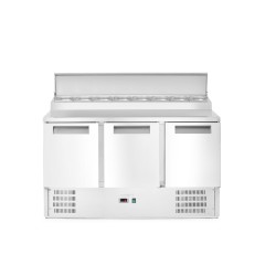 3 Durų šaldytuvo stalas su antstatu , Arktic, 219L, 230V/152W, 700x1365x(H)990mm