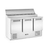 3 Durų šaldytuvo stalas su antstatu , Arktic, 219L, 230V/152W, 700x1365x(H)990mm