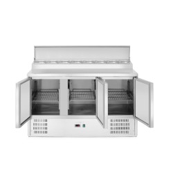 3 Durų šaldytuvo stalas su antstatu , Arktic, 219L, 230V/152W, 700x1365x(H)990mm
