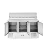 3 Durų šaldytuvo stalas su antstatu , Arktic, 219L, 230V/152W, 700x1365x(H)990mm
