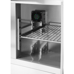3 Durų šaldytuvo stalas su antstatu , Arktic, 219L, 230V/152W, 700x1365x(H)990mm