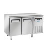2 durų šaldytuvas su stalviršiu ir šoniniu šaldymo bloku, Arktic, GN 1/1, 1350x700x(H)850mm