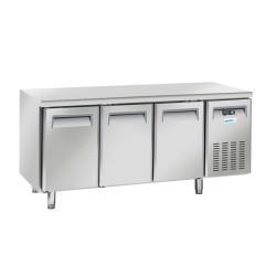 3 durų šaldiklis su stalviršiu ir šoniniu šaldymo bloku, Arktic, GN 1/1, 230V/670W, 1800x700x(H)850mm