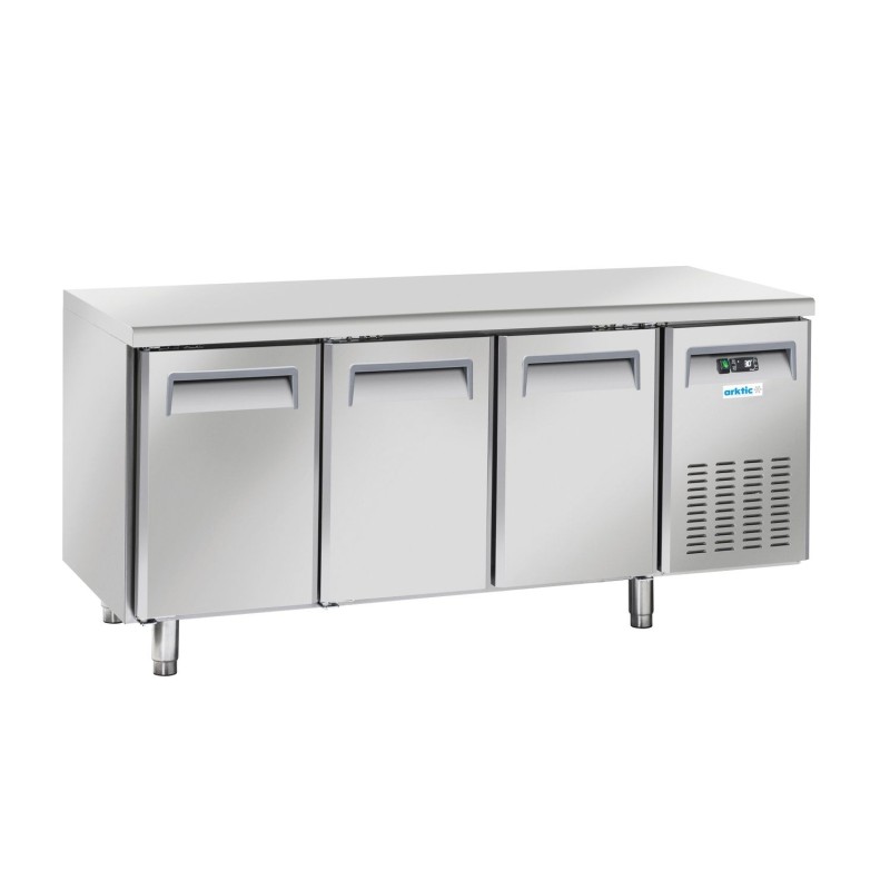 3 durų šaldiklis su stalviršiu ir šoniniu šaldymo bloku, Arktic, GN 1/1, 230V/670W, 1800x700x(H)850mm