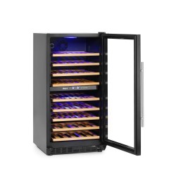 Dviejų zonų vyno šaldytuvai, 72 buteliai, Arktic, 232L, 230V/110W, 595x675x(H)1215mm