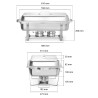 Marmitas, HENDI, GN 1/1, 8,5L, 610x355x(H)297mm