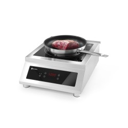 Indukcinė kaitlentė 5000 D, HENDI, Profi Line, 400V/5000W, 398x525x(H)175mm