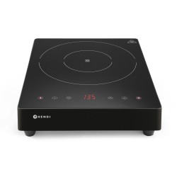 3500 W indukcinė viryklė, HENDI, Kitchen Line, 230V/3500W, 339x444x(H)80mm