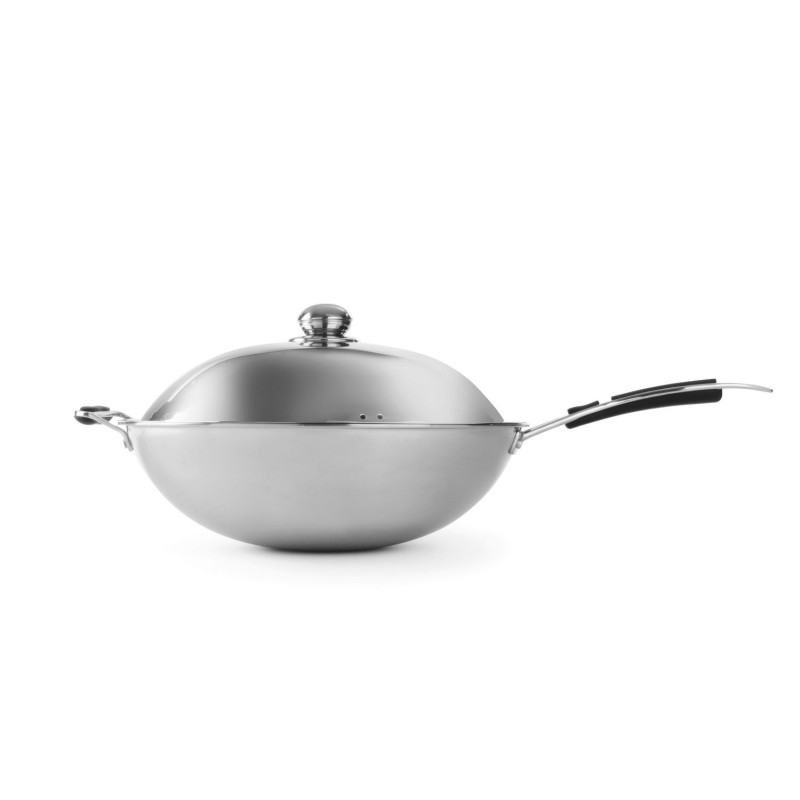 Indukcinė keptuvė Wok, HENDI, Profi Line, ⌀360x(H)180mm
