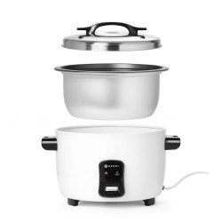 Ryžių ir kruopų virimo puodas 4,2 l, HENDI, Kitchen Line, 4,2L, 230V/1550W, 420x380x(H)240mm