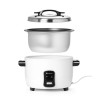 Ryžių ir kruopų virimo puodas 4,2 l, HENDI, Kitchen Line, 4,2L, 230V/1550W, 420x380x(H)240mm