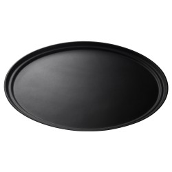 Serviravimo padėklas Camtread, ovalus, neslidus, Cambro, Juodas, 685x560x(H)32mm