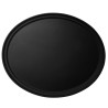 Serviravimo padėklas Camtread, ovalus, neslidus, Cambro, Juodas, 685x560x(H)32mm
