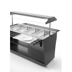 Salotų bufetas, Arktic, GN 1/1, 1490L, 230V/170W, 765x1490x(H)1370mm