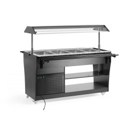 Salotų bufetas, Arktic, GN 1/1, 1490L, 230V/170W, 765x1490x(H)1370mm