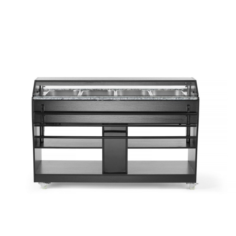 Šildomas savitarnos bufetas, Arktic, GN 1/1, 1490L, 765x1490x(H)1370mm