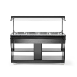 Šildomas savitarnos bufetas, Arktic, GN 1/1, 1490L, 765x1490x(H)1370mm