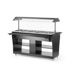 Šildomas savitarnos bufetas, Arktic, GN 1/1, 1490L, 765x1490x(H)1370mm