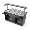 Šildomas savitarnos bufetas, Arktic, GN 1/1, 1490L, 765x1490x(H)1370mm