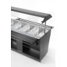 Šildomas savitarnos bufetas, Arktic, GN 1/1, 1490L, 765x1490x(H)1370mm
