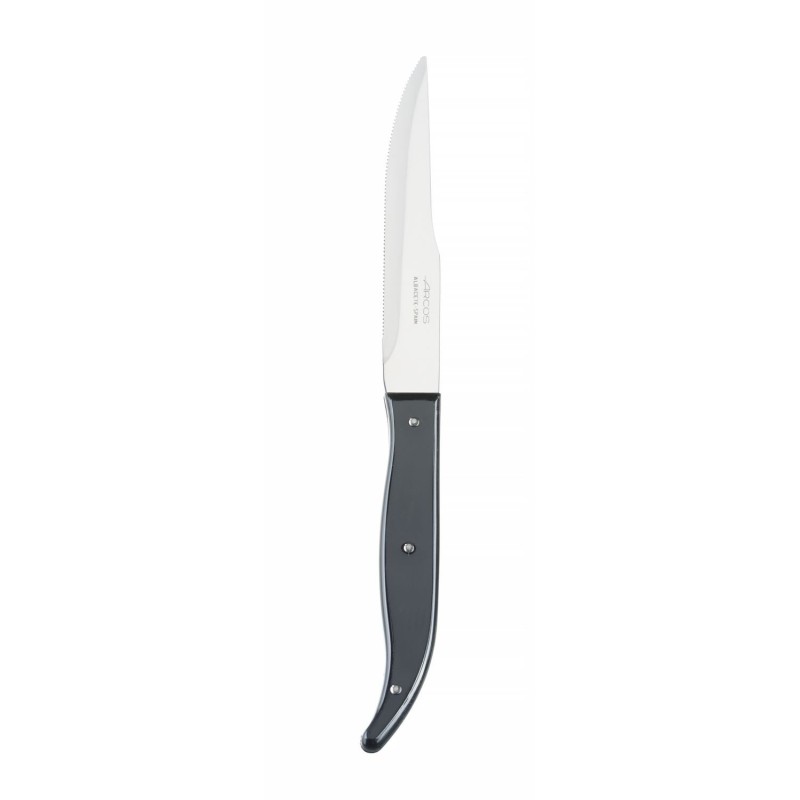 Kepsnių peilis, STEAK BASIC serija, Arcos, STEAK BASIC, Juodas, (L)230mm