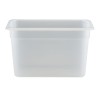 Konteineris GN 1/3 iš skaidraus polipropileno, Cambro, GN 1/3, 6,9L, Permatomas, 325x176x(H)200mm