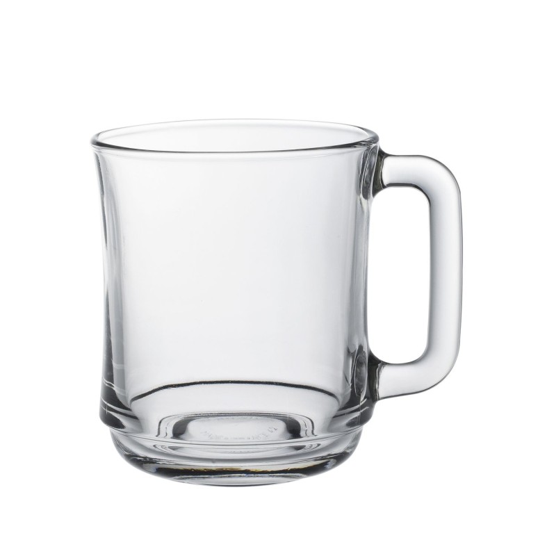Stiklinė su rankena LYS, Duralex, 0,31L, Permatomas, 6 vnt., ⌀100x(H)100mm