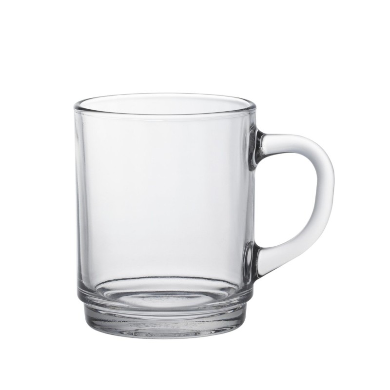 Stiklinė su rankena VERSAILLES, Duralex, 0,26L, Permatomas, 6 vnt., ⌀72x(H)89mm