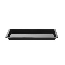 Vieno aukšto Roll-top vitrinėlė, HENDI, GN 1/2, Juodas, 325x265mm