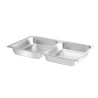 Indas maistui GN 1/1, padalintas, 530x325x65mm