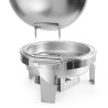 Apvalus marmitas – atlasinė apdaila, HENDI, Profi Line, 6L, 465x420x(H)320mm