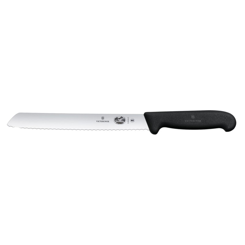 Duonos peilis, Victorinox, Juodas, (L)348mm