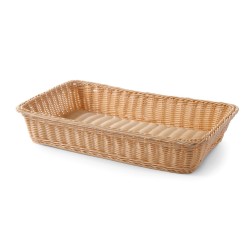 Stačiakampio formos duonos ir bandelių krepšelis GN 1/1, HENDI, 530x320x(H)90mm