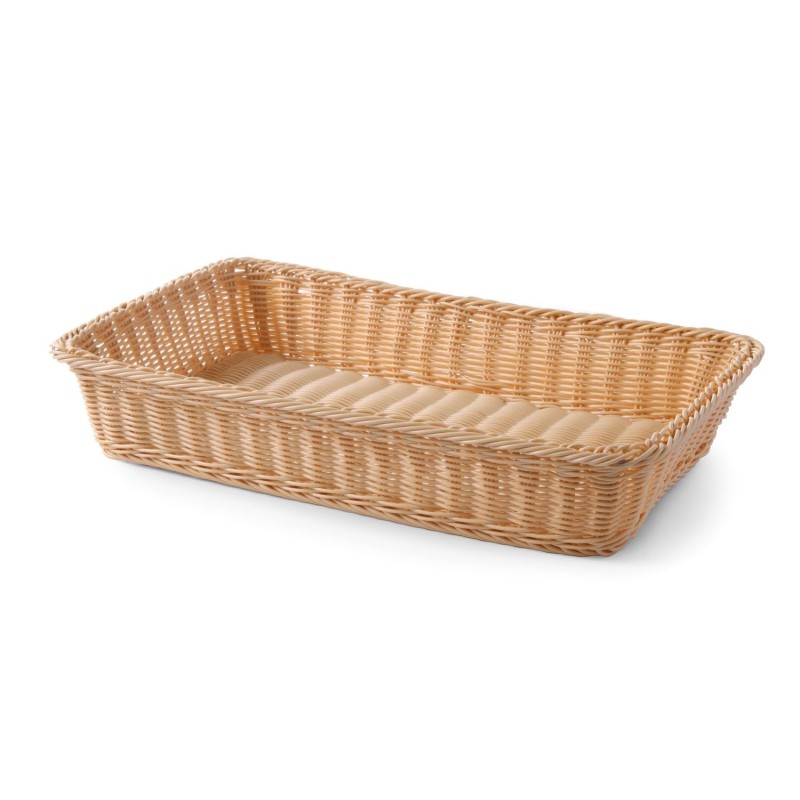 Stačiakampio formos duonos ir bandelių krepšelis GN 1/1, HENDI, 530x320x(H)90mm