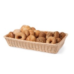 Stačiakampio formos duonos ir bandelių krepšelis GN 1/1, HENDI, 530x320x(H)90mm