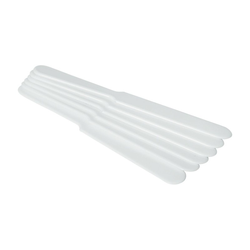 Alaus putų nuėmimo mentelė, BarUp, Balta, 6 vnt., 235x26mm