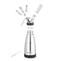 Grietinėlės plakiklis &quotThermo Whipper“, HENDI, 0,5L, ⌀95x(H)275mm