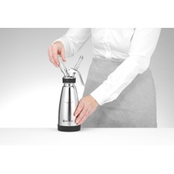 Grietinėlės plakiklis &quotThermo Whipper“, HENDI, 0,5L, ⌀95x(H)275mm